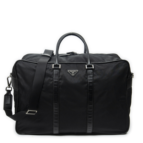 Prada Handbags - Prada Large Travel Soft Boston